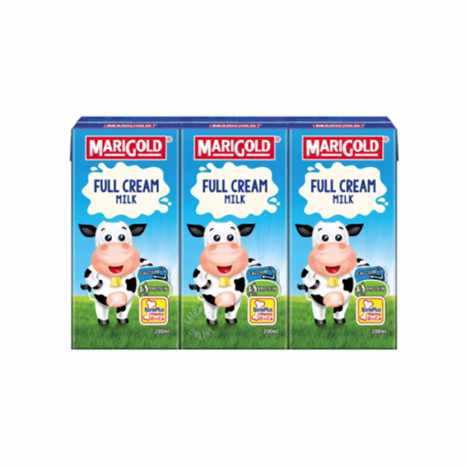 Marigold UHT Full Cream 200ml x 3