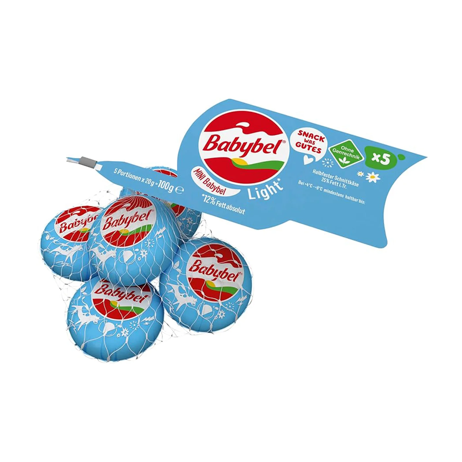 Mini Babybel Light Natural Cheese 100g - Image 2