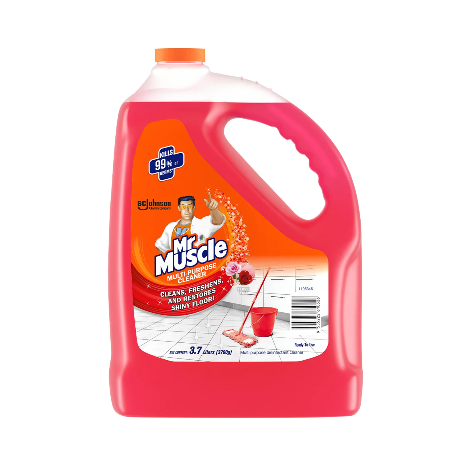 Mr Muscle Multipurpose I LOVE U Cleaner 3.7L - Image 2