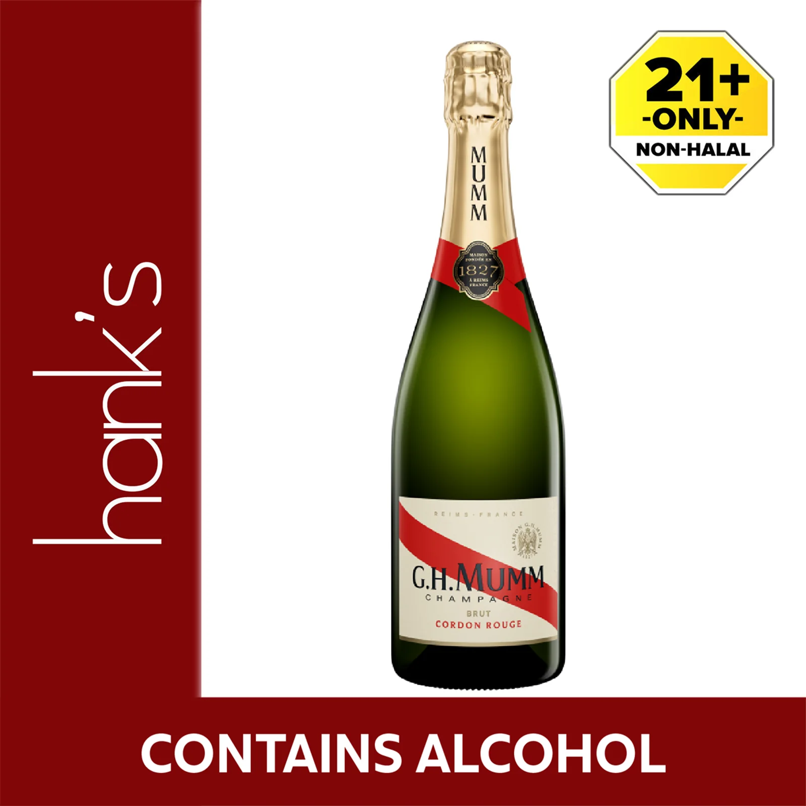 Mumm Brut Cordon Rouge 750ml - Image 2