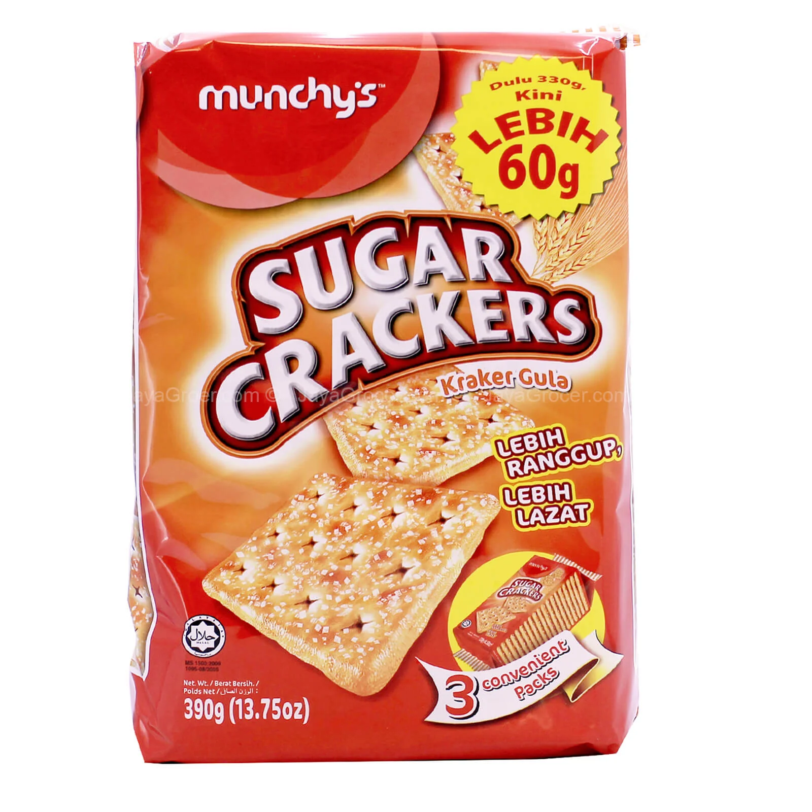 Munchys Sugar Crackers 390g - Image 2