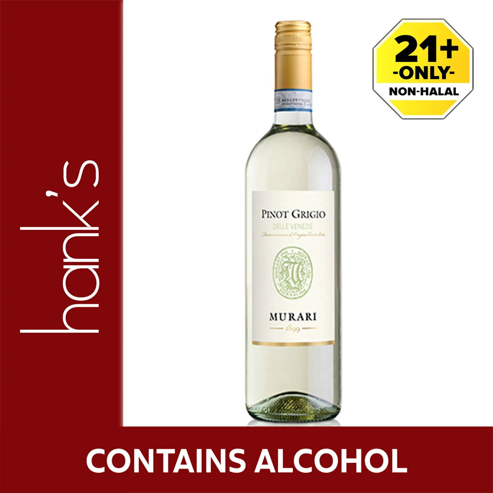 Murari Pinot Grigio Della Venezie 750ml - Image 2