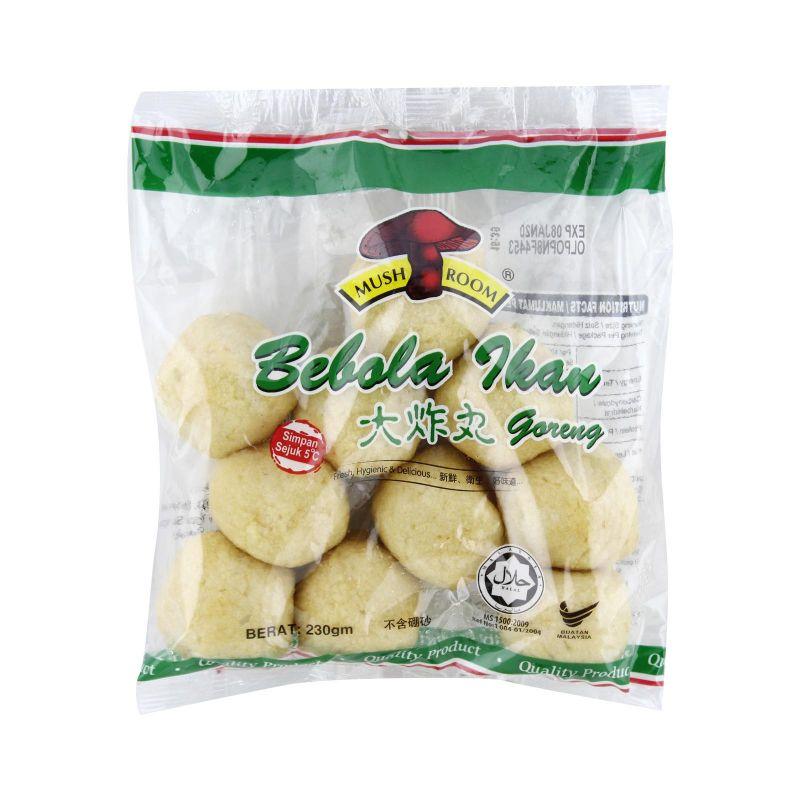 Mushroom Fried Fish Balls Large (Bebola Ikan Goreng) 230g - Image 2