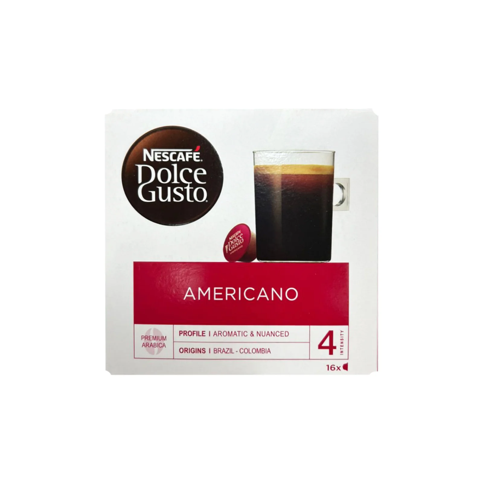 Nescafe Dolce Gusto Americano Coffee Pods 16pcs/pack - Image 2