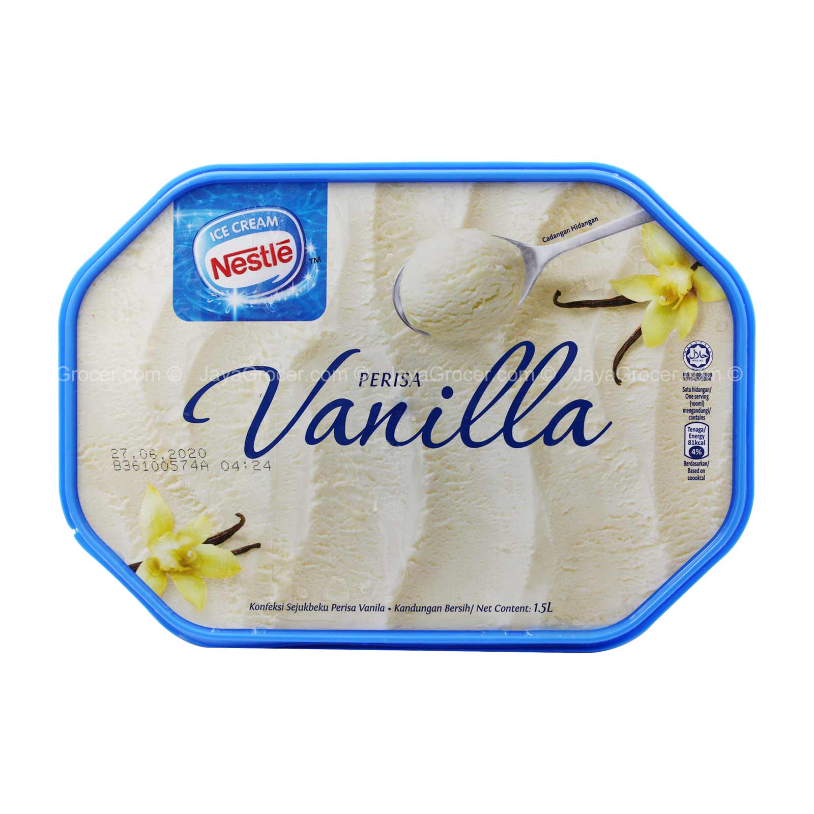Nestle Vanilla Ice Cream 1.5L - Image 2