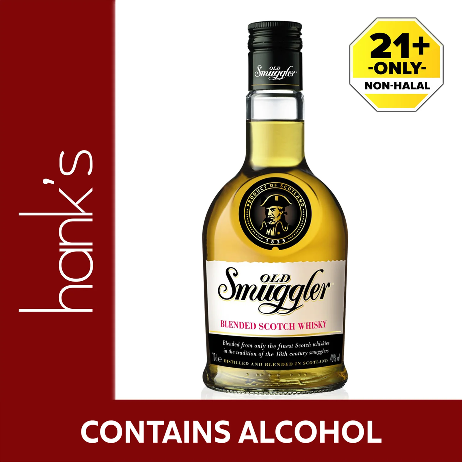 Old Smuggler Blended Sco Whisky 700ml - Image 2
