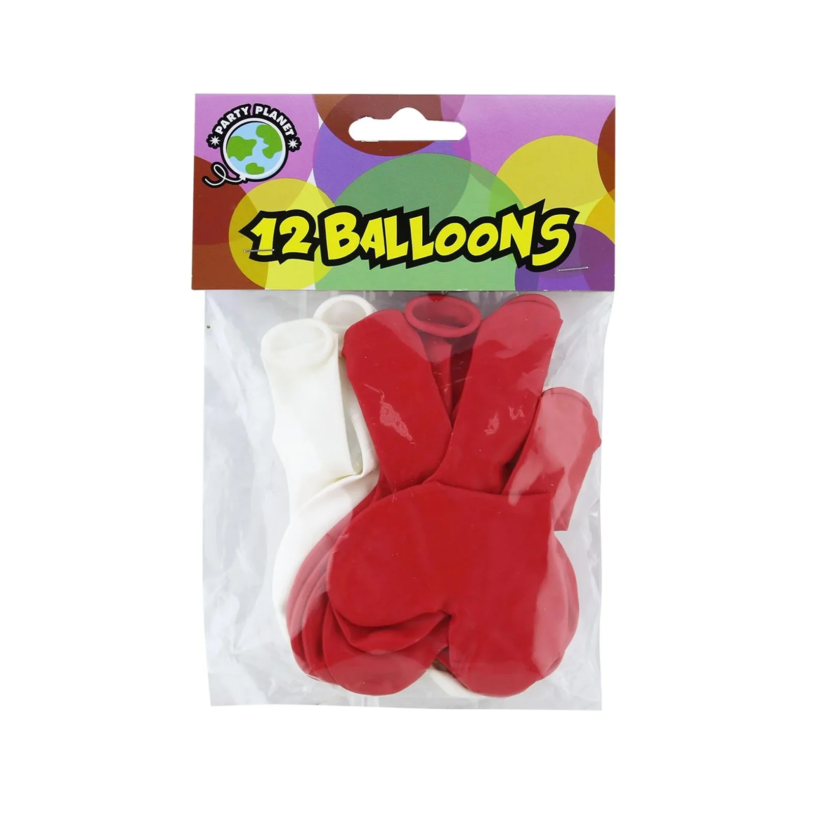 Party Planet Heart Shape Balloons (11 inch) 1pack - Image 2