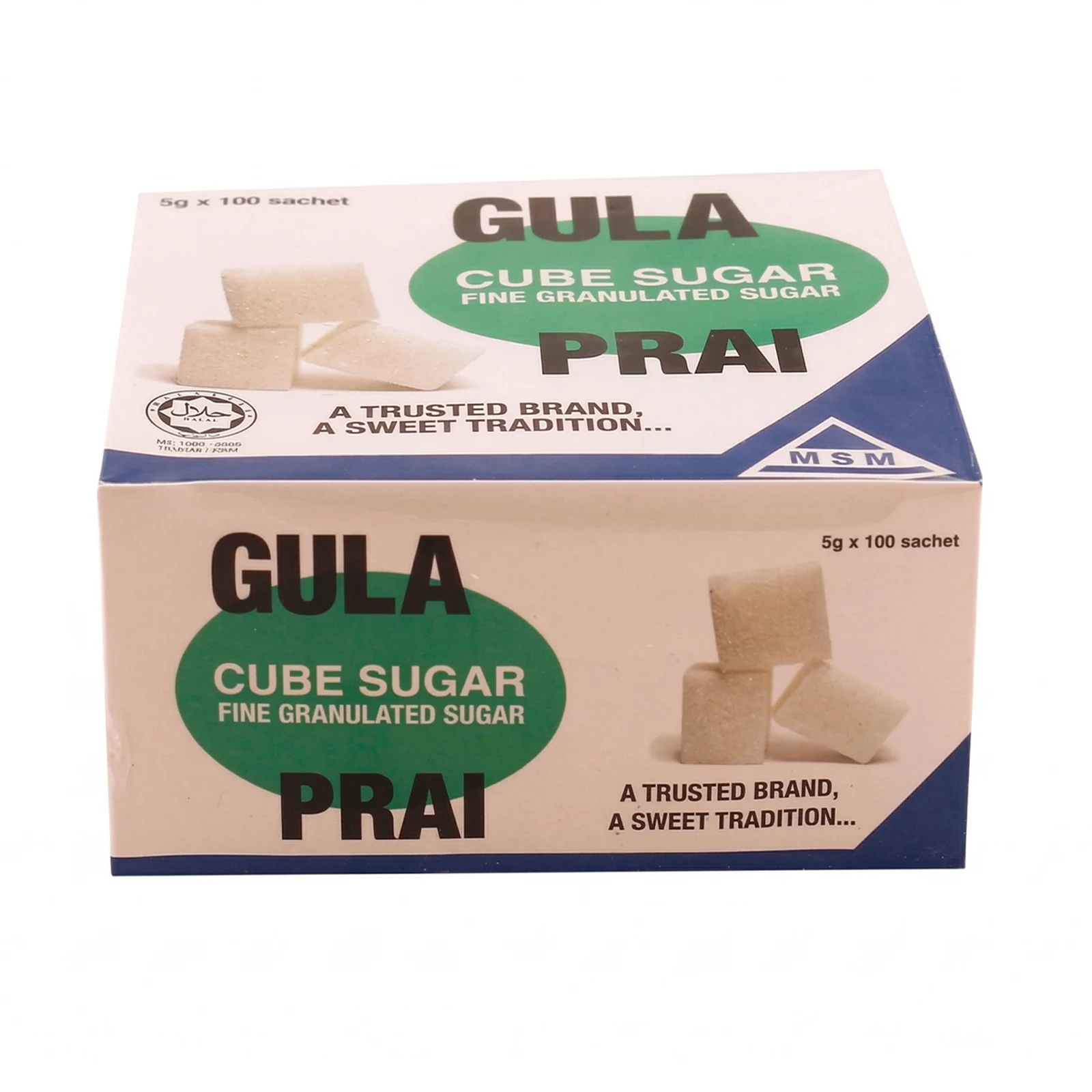 Prai Sugar Cubes 5g x 100cubes - Image 2
