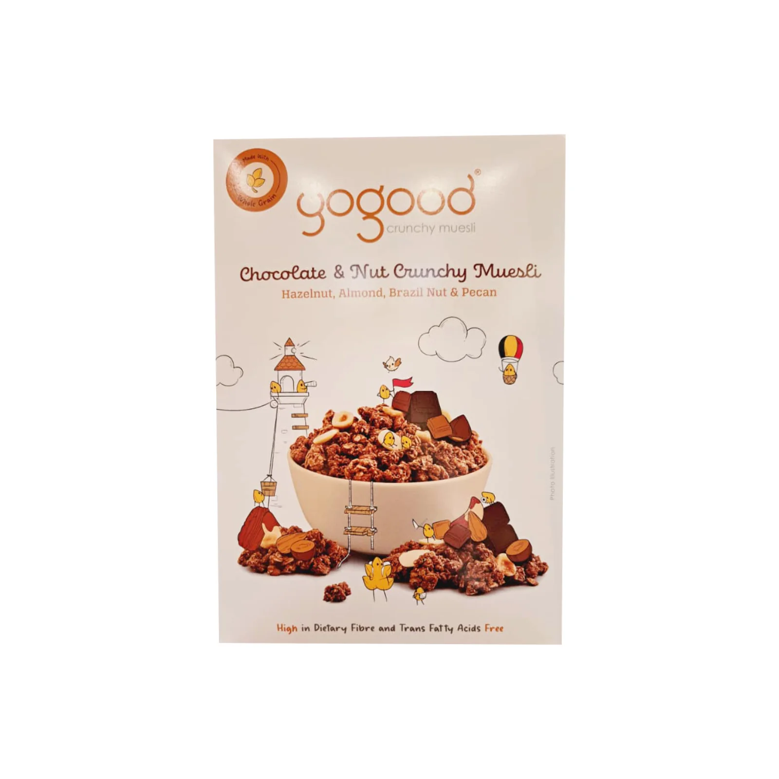 Yogood Chocolate and Nut Crunchy Muesli 320g - Image 2