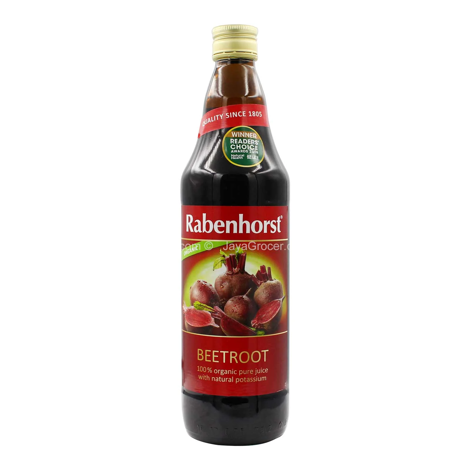 Rabenhorst Organic Beetroot Vegetable Juice 750ml - Image 2