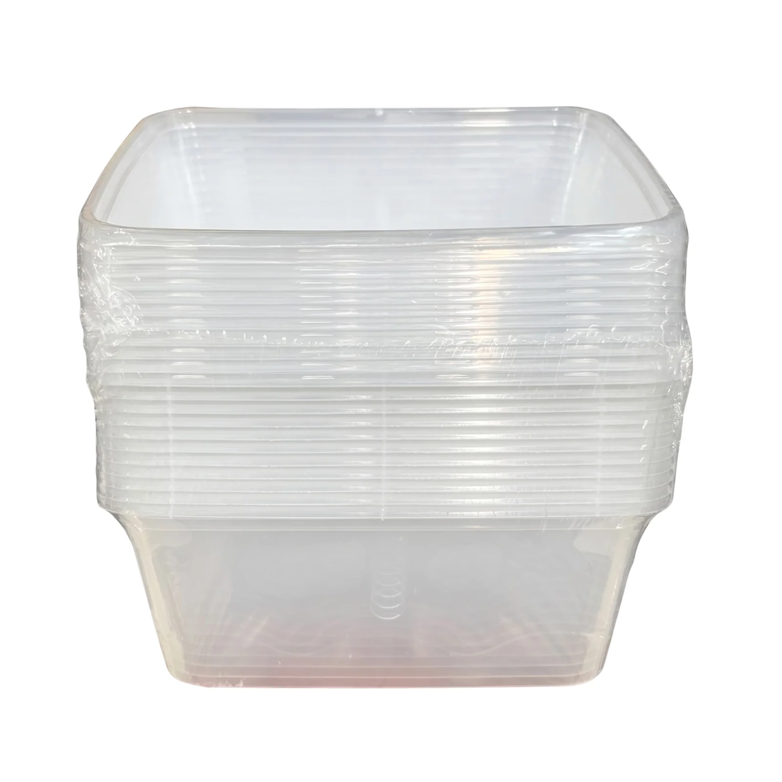 Rectangular Food Container with Lids 100ml x 12