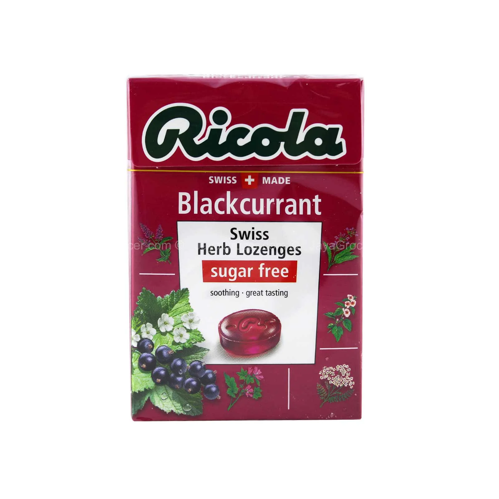 Ricola Blackcurrant Lozenges 40g - Image 2