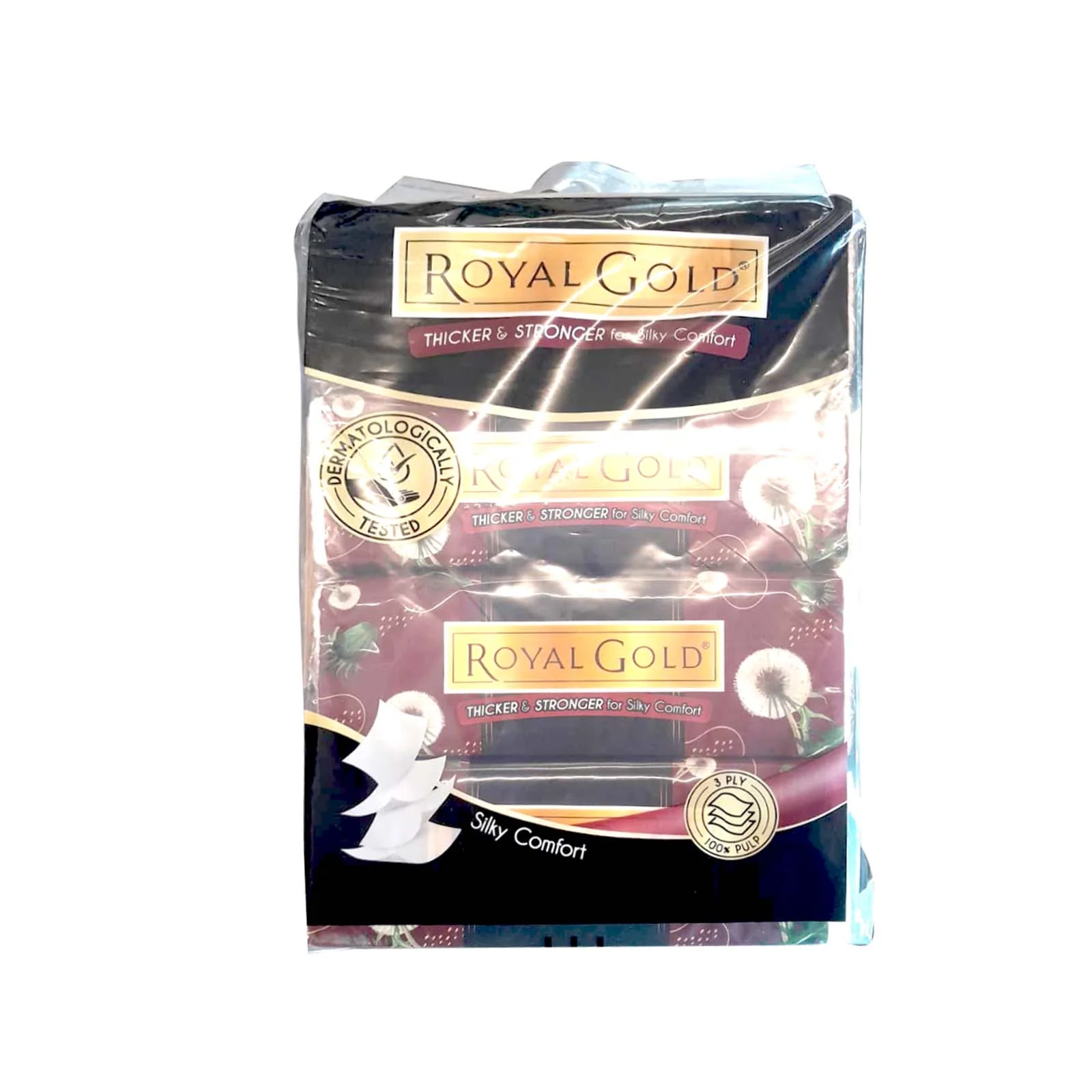 Royal Gold Tissue 120pcs x 4 - Image 2