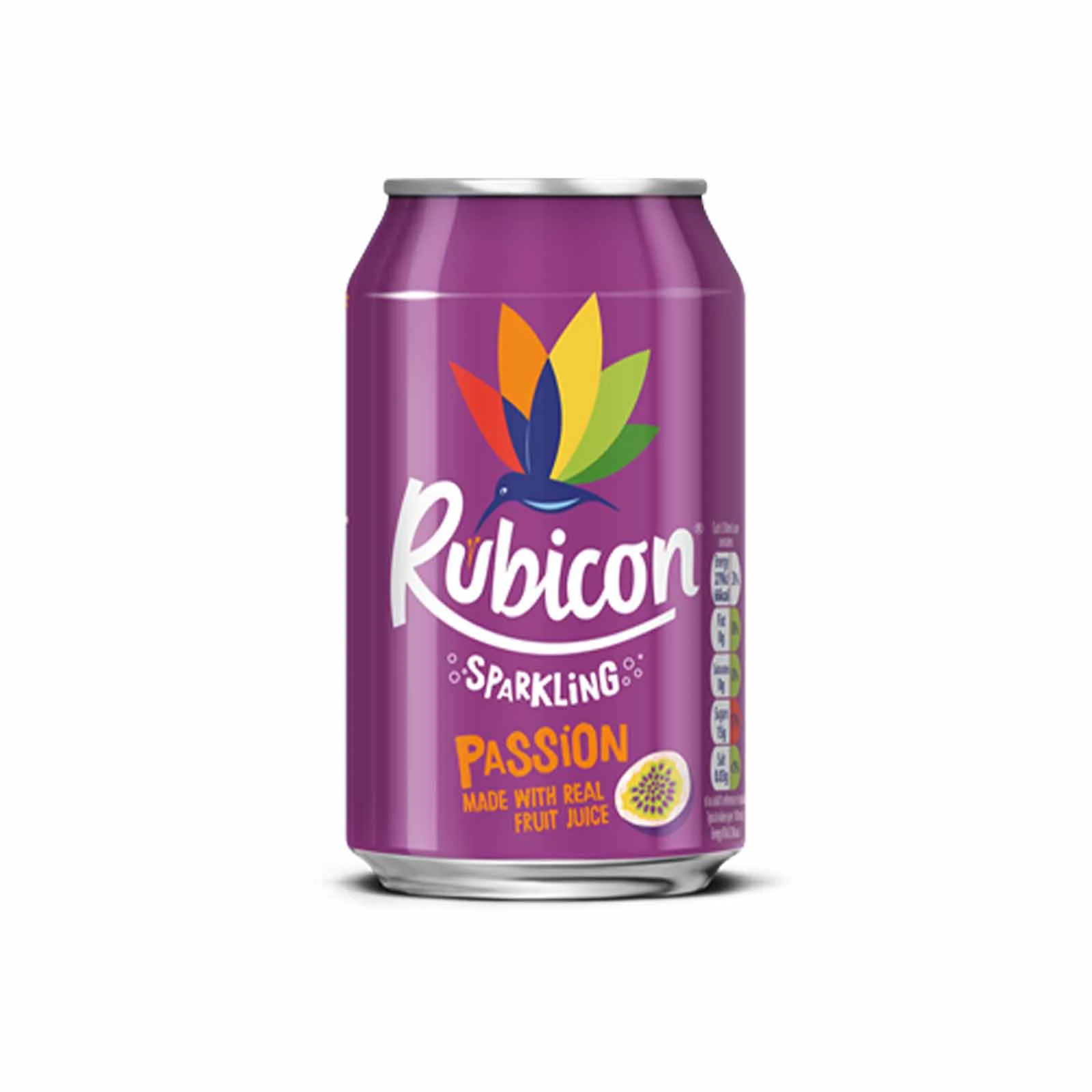 Rubicon Passion Fruit Sparkling Cans 330ml - Image 2