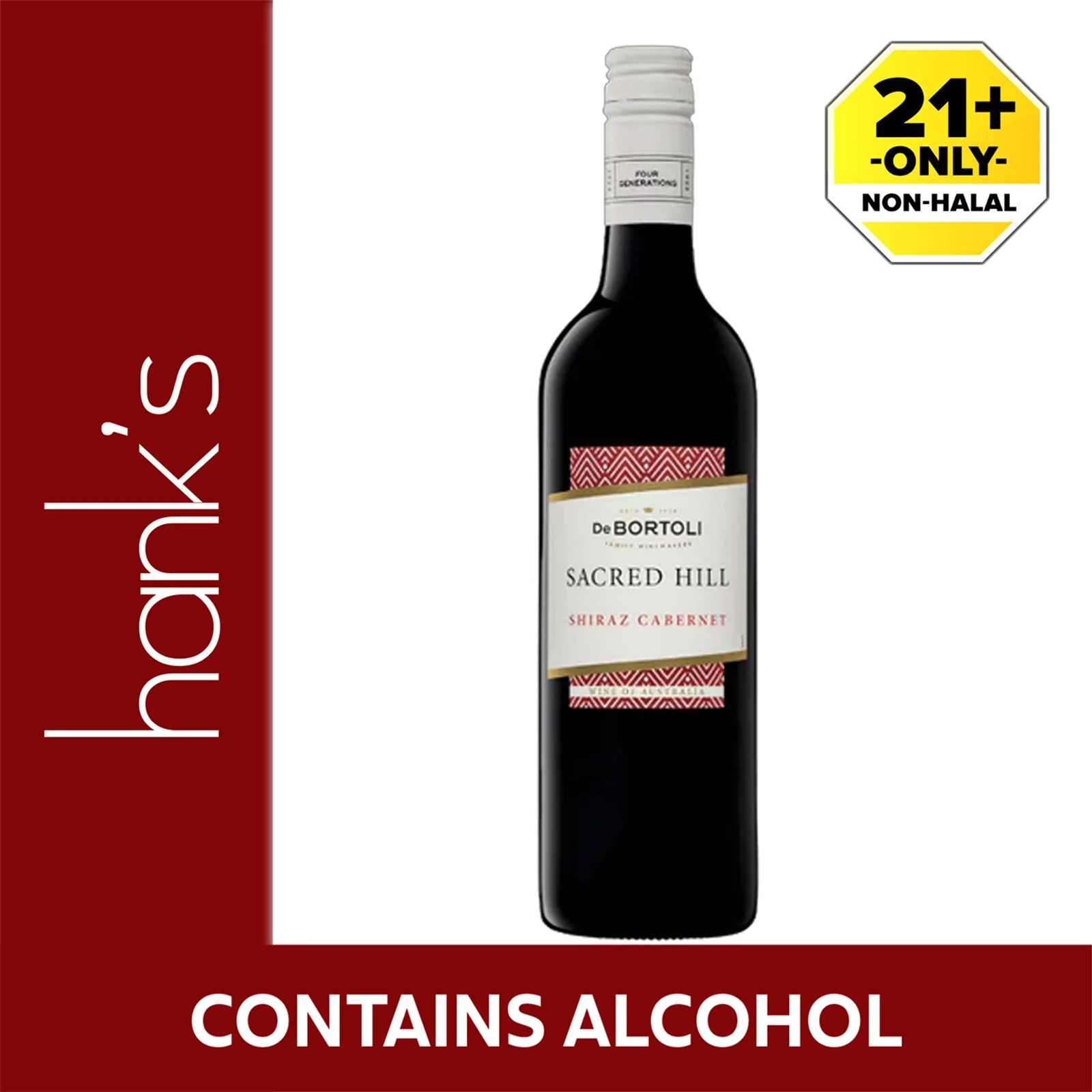 Sacred Hill Shiraz Cabernet 750ml - Image 2