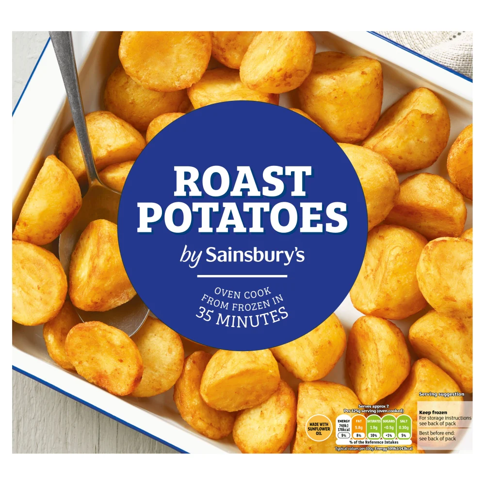 Sainsbury's Frozen Roast Potatoes 900g - Image 2