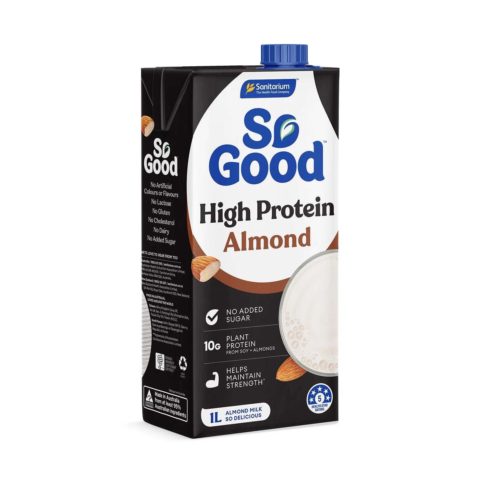 So Good High Protein Almond Milk 1L - Image 2