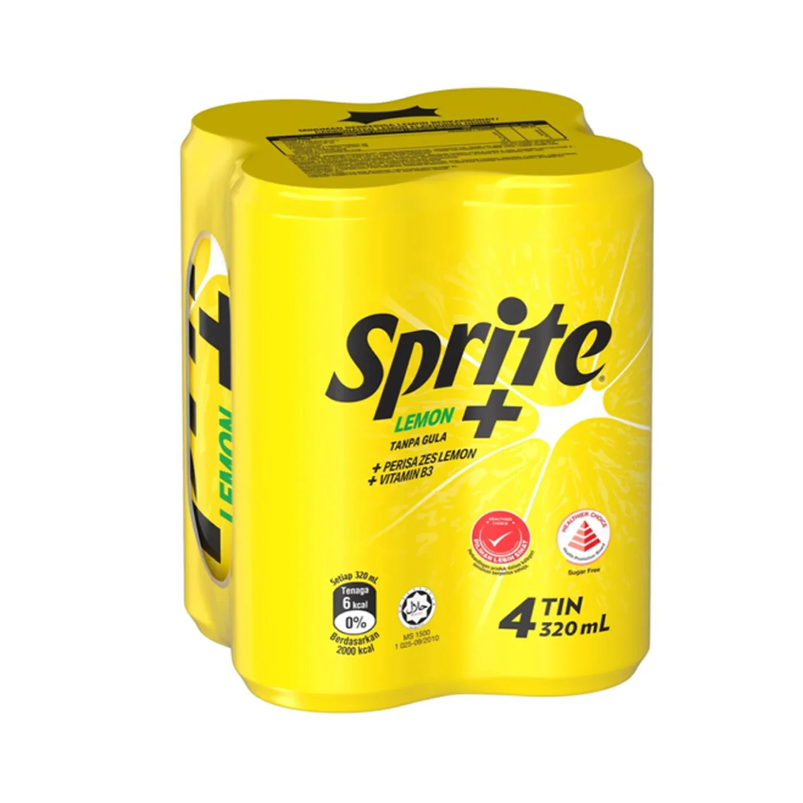 Sprite Lemon Plus Zero Sugar 320ml - Image 2