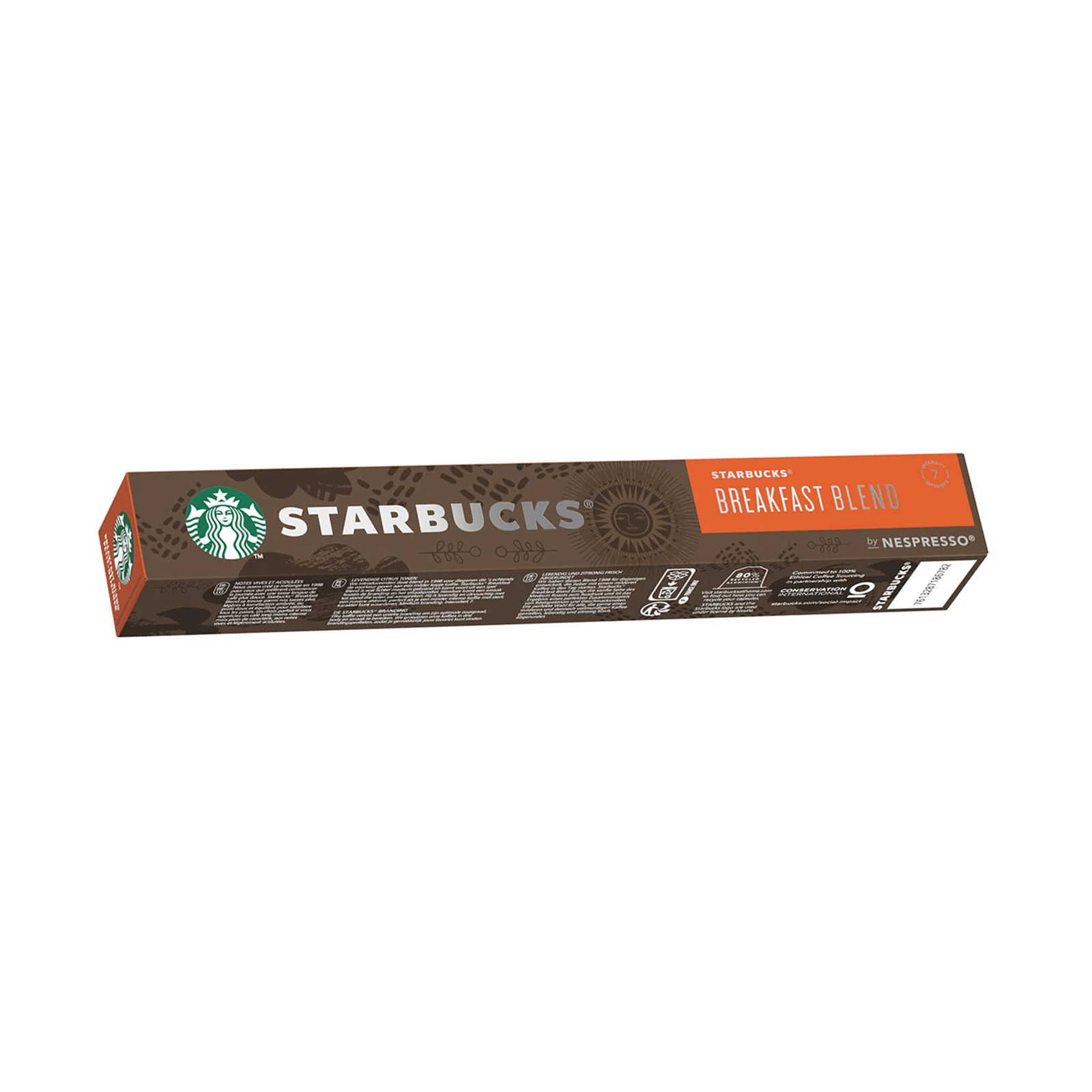 Starbucks Nespresso Breakfast Blend Capsule Stick 56g - Image 2