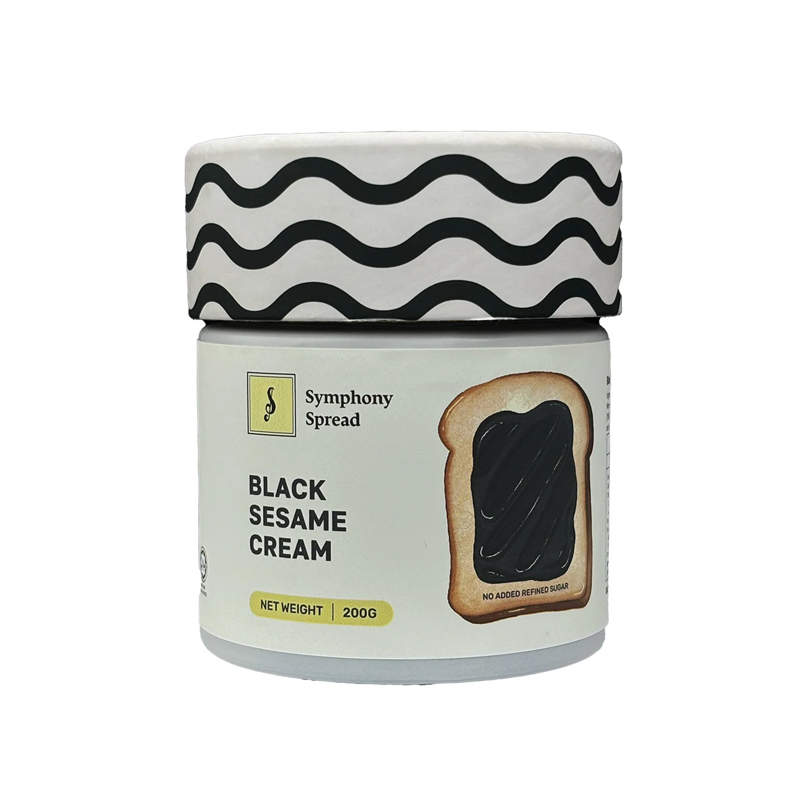 Symphony Black Sesame Spread 200g - Image 2