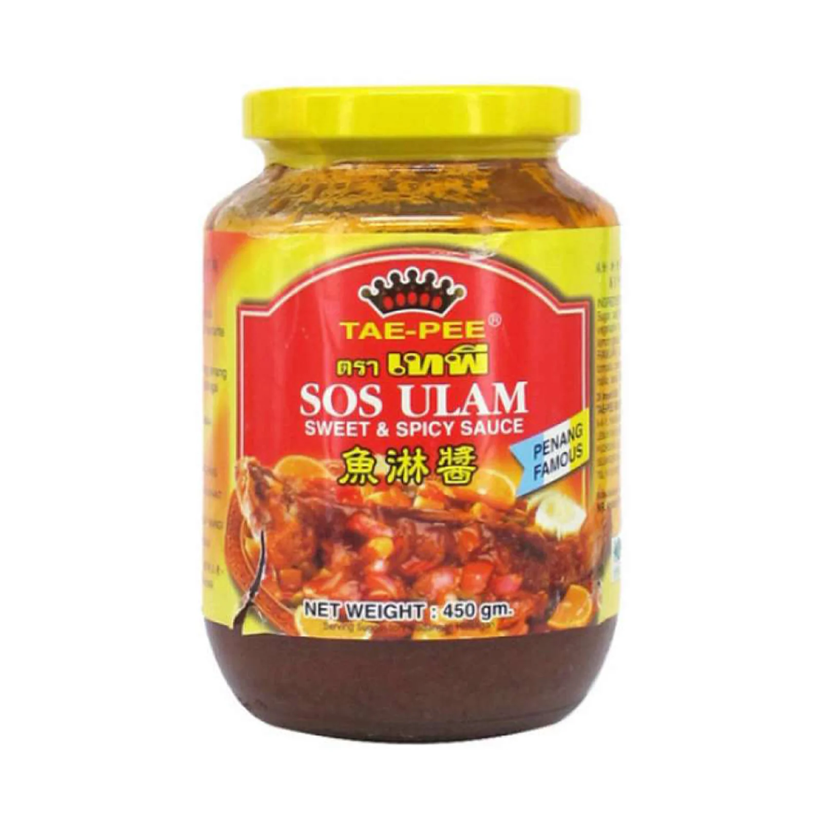 Tae-Pee Sweet & Spicy Sauce (Sos Ulam) 450g - Image 2