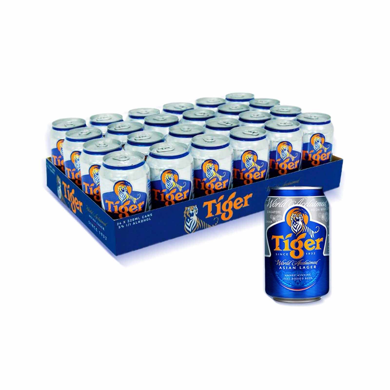 Tiger Beer (Can) 320ml - Image 2