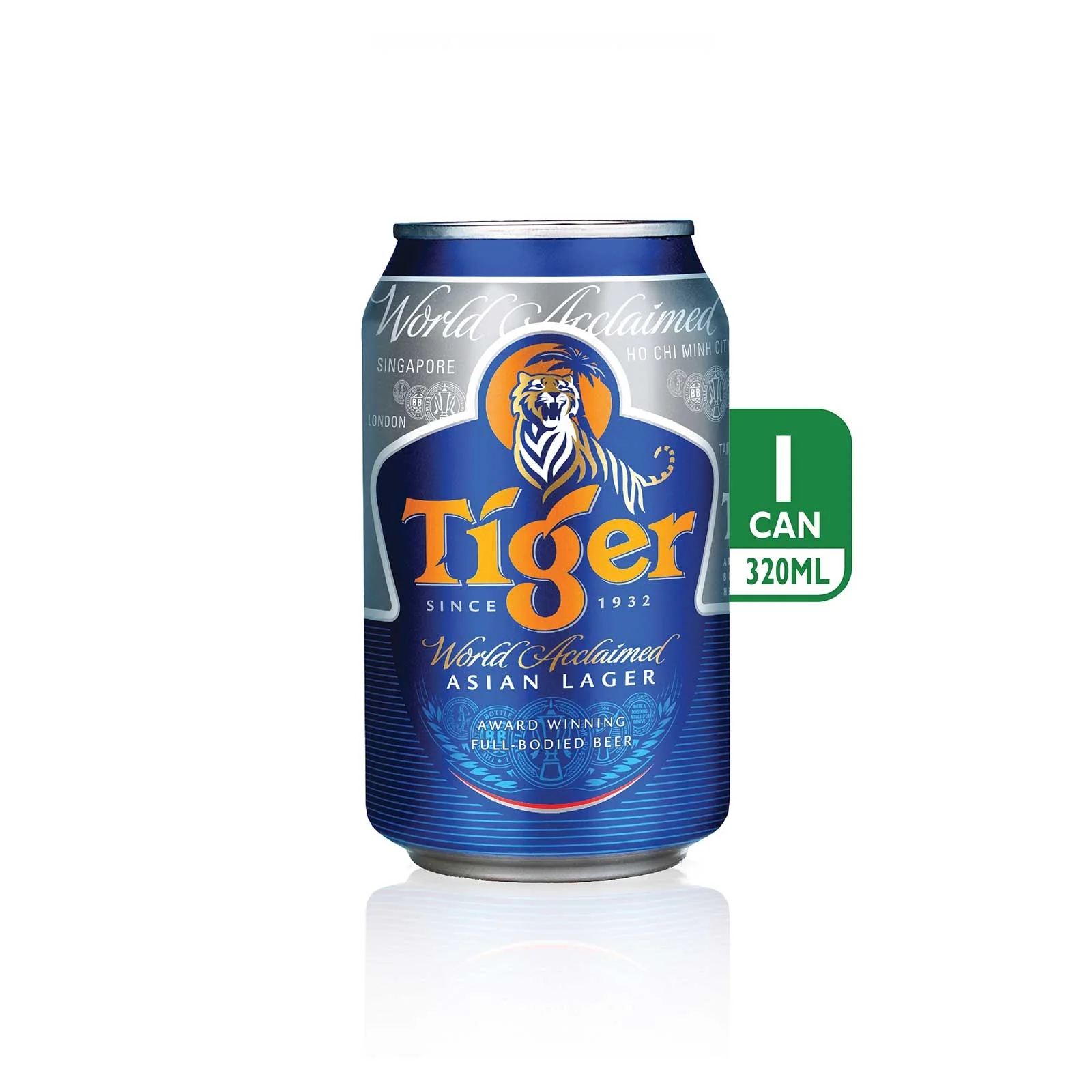 Tiger Beer (Can) 320ml - Image 4