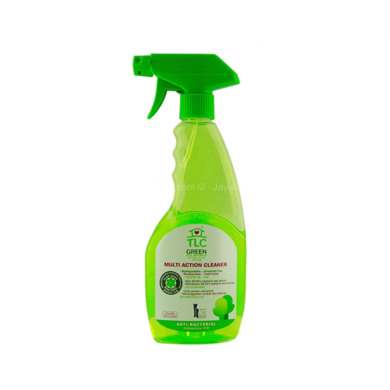 TLC Multi Action Cleaner Anti-Bacterial Spray 500ml - Image 2