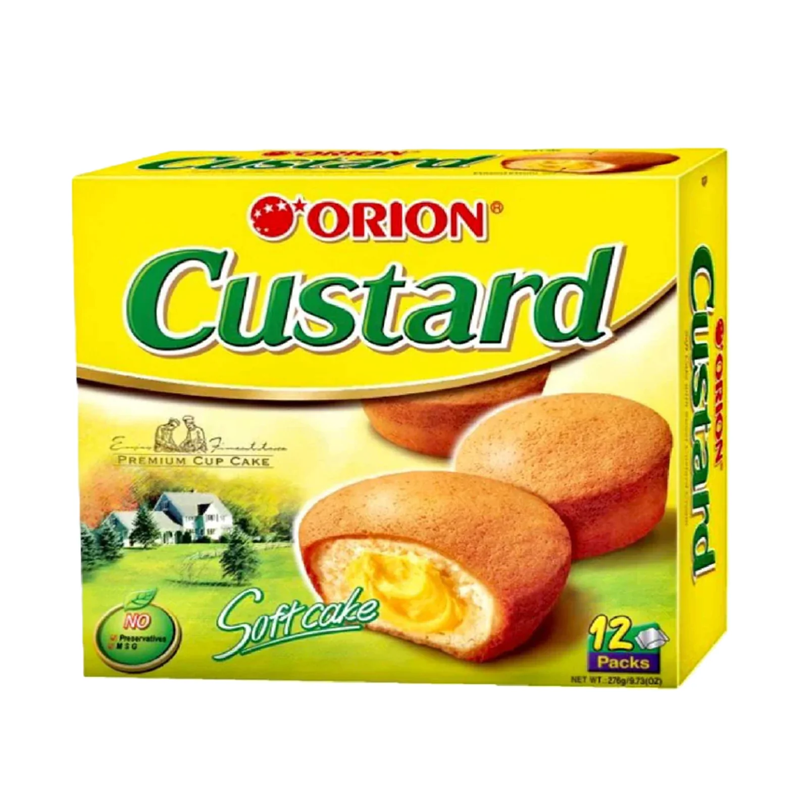 Tomorion Custard Filling Soft Cake 12pack 276g - Image 2