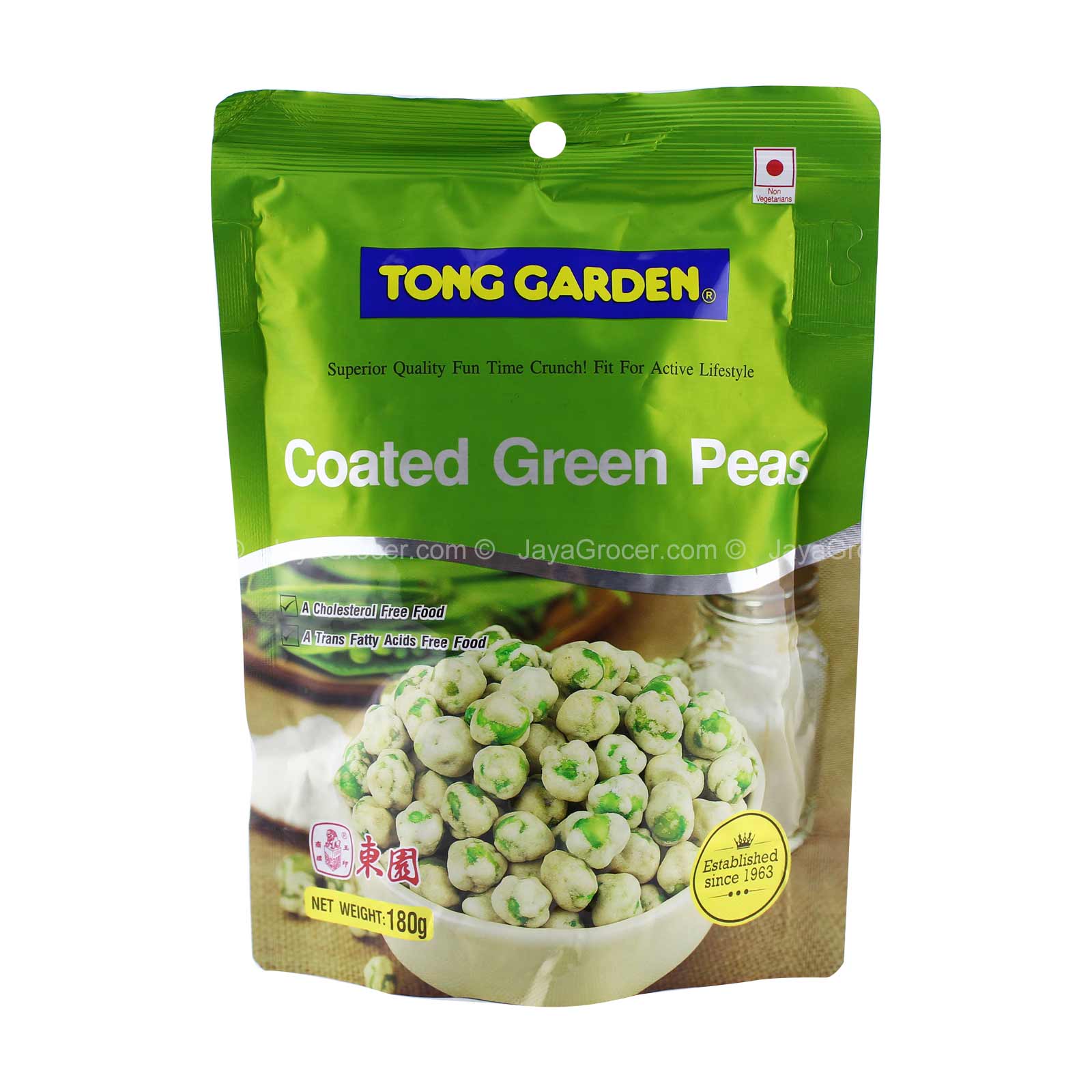 Tong Garden Coated Green Peas 180g - Image 2