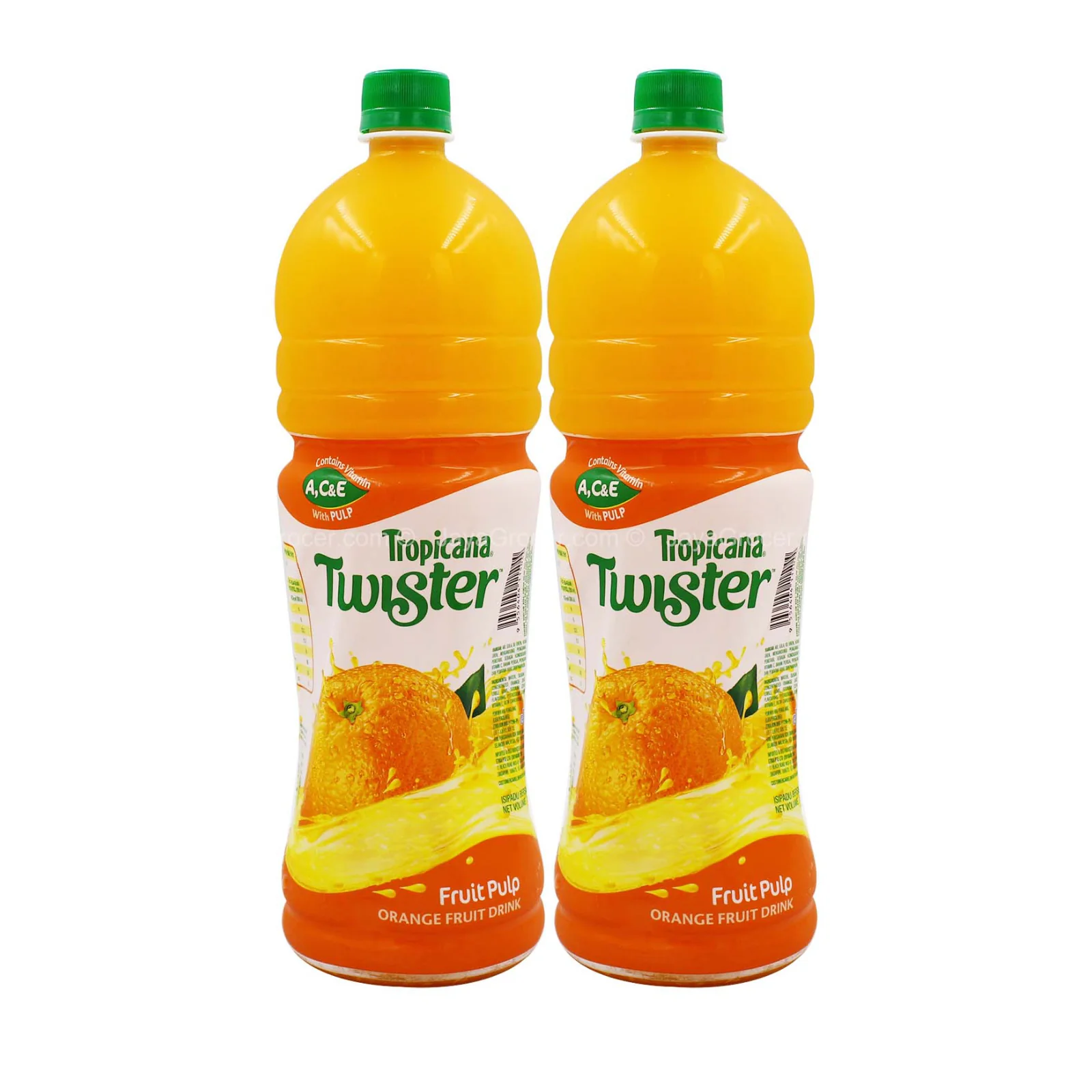 Twister Sealed Twin Pack Orange 1.5L x 2 - Image 2