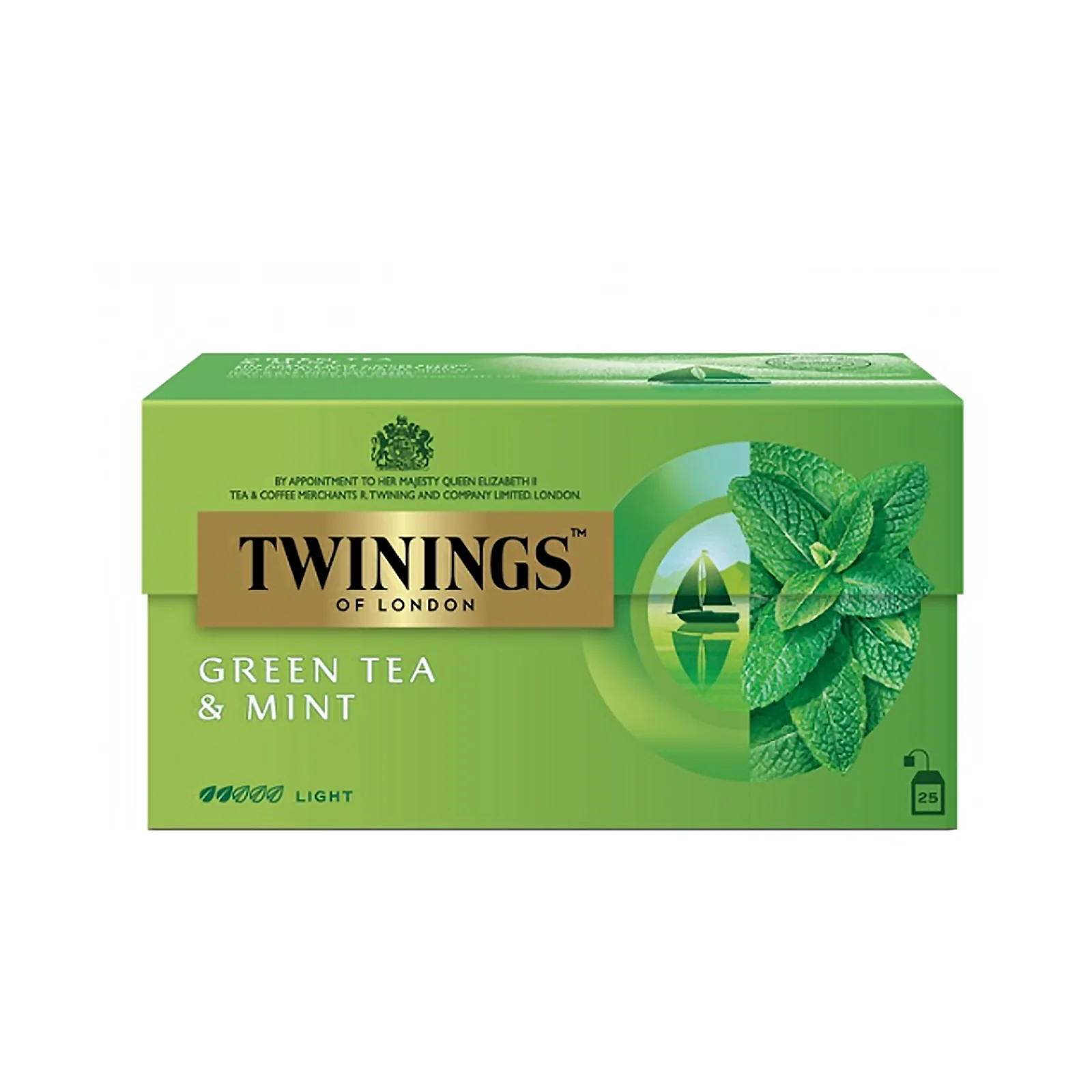 Twinings Green Tea Mint Teabags 1.5g x 25 - Image 2