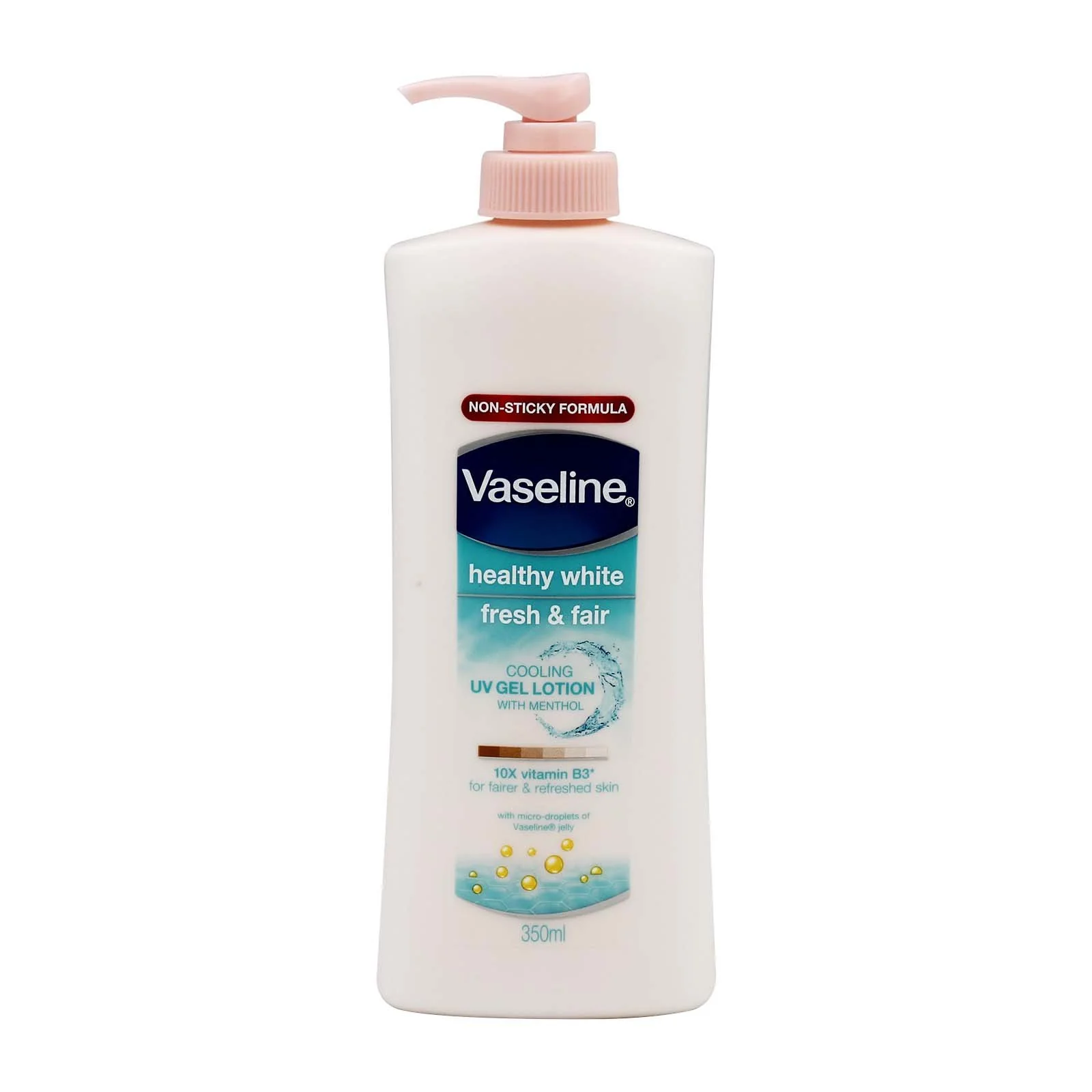Vaseline Healthy White Fresh & Fair UV Gel Body Lotion 350ml