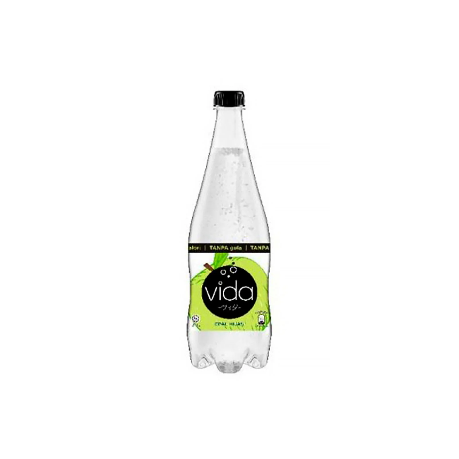 Vida Zero Green Apple Sparkling Drink 1L - Image 2