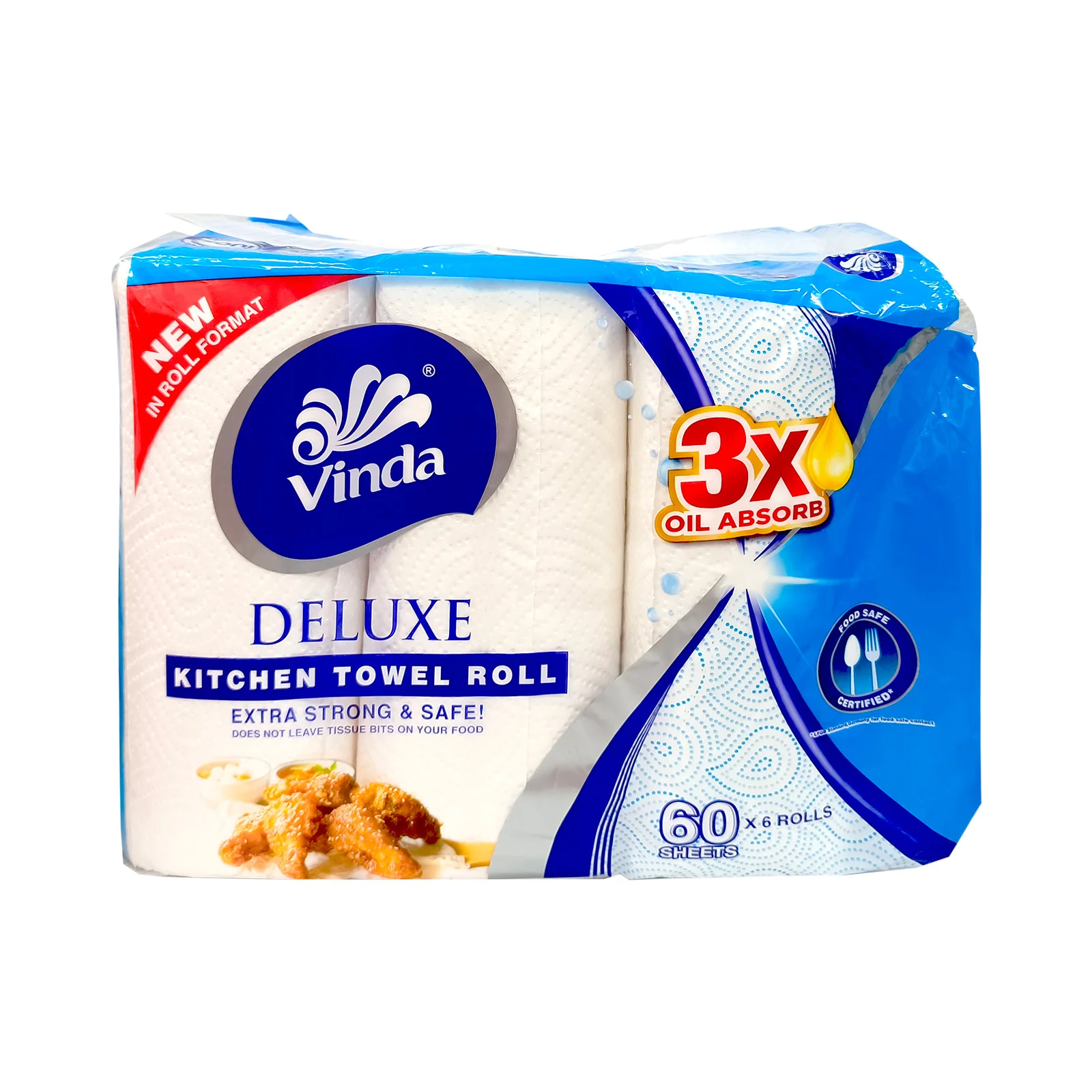 Vinda Deluxe Kitchen Towel 60sheet x 6 - Image 2