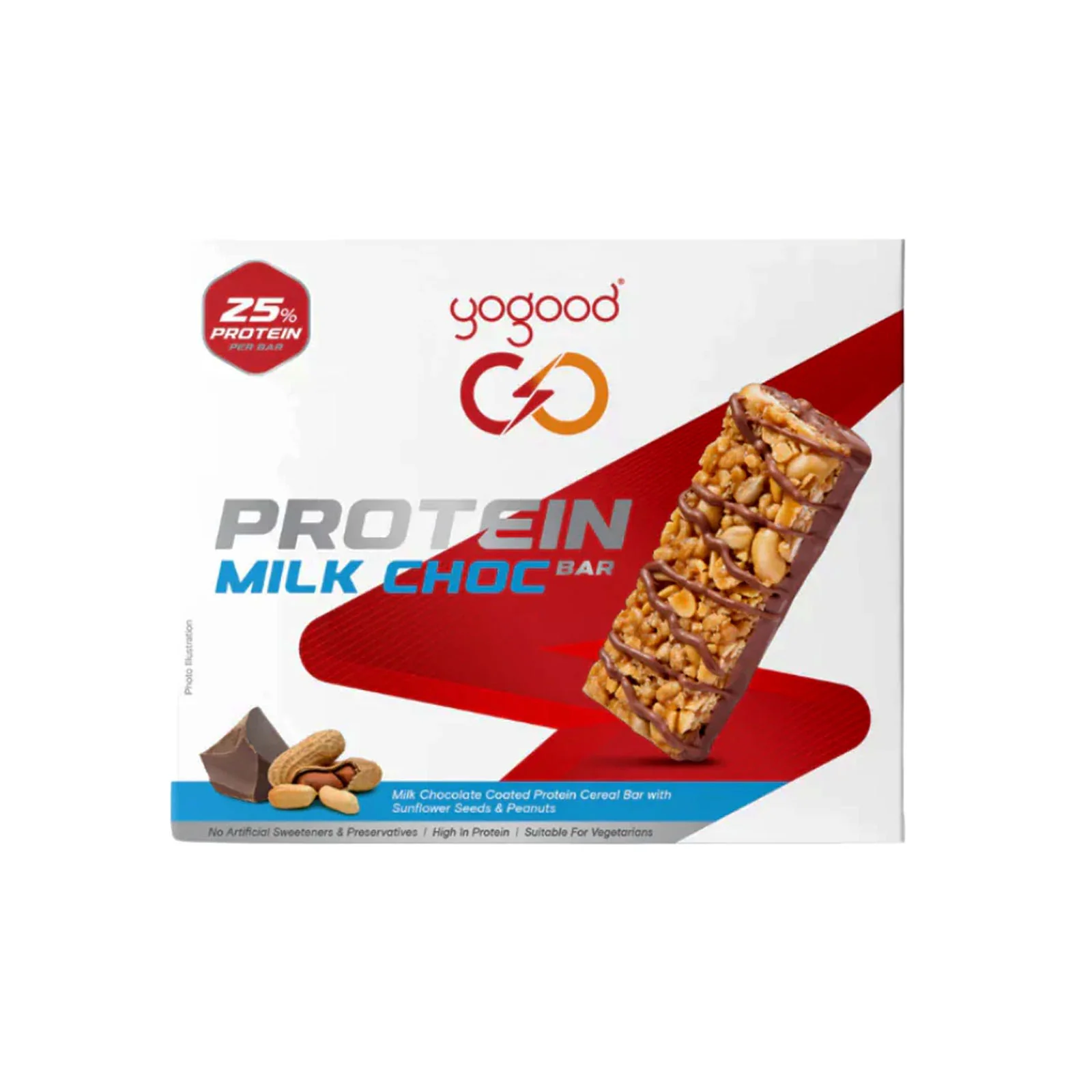 Yogood Go Milk Chocolate Protein Bar 35g - Image 2