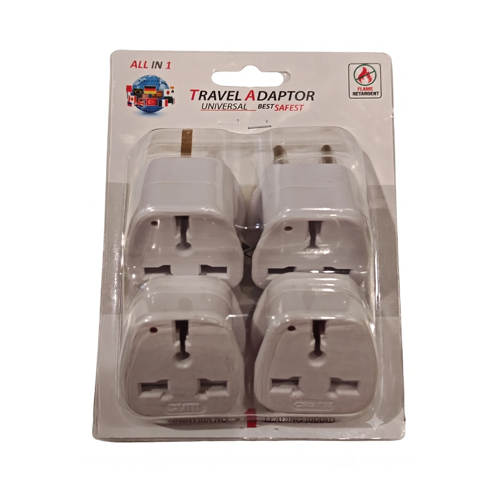 Zeatar Universal Travel Adaptor All in 1 1pack